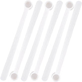 100pcs 0.25ml Mini Powder Scoops Plastic Measuring Spoons Supplies Teaspoon Micro Scoop Teaspoon Tiny Little Measuring Spoons For Cosmetics Medicines Seasoning