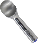 #12 3 oz. Blue End Cap Aluminum Zerolon Ice Cream Scoop