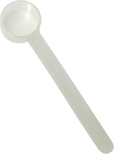 1 Teaspoon (1/3 Tablespoon | 5 mL) Long Handle Plastic Measuring Spoon for Coffee, Protein Powder, Pet Food, Spices, Grains, Dry Goods – Food-Grade BPA-Free (Pack of 1) - Colors A