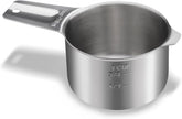 1 Cup 240 ML 8 OZ Stainless Steel Measuring Cups Set, Wet Dry Food Measuring Cups Portion Control, Metal Dog Food Scoop for Cooking Utensils Kitchen Home Baking Essentials (1Pcs)