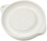 " 1 Pack Ceramic Grater for Mashed Potato Making, Garlic, Ginger, Onion, Lemon, Chocolate, Practical Kitchen Tool"