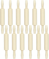 12 Pack Wood Small Rolling Pin for Kids, 7.9 Inch Kids Rolling Pin for Home Kitchen (7.9 Inch)