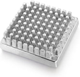 1/4" Aluminum French Fry Cutter Pusher Block Replacement- Pusher for Manual Potato Cutter Restaurant French Fry Cutter Potato Cutter Great for Potatoes Carrots Cucumbers Vegetables