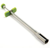 1363 Stainless Steel Olive Stuffer, with Comfort Grips, Green