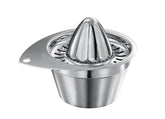 12802 Stainless Steel Manual Citrus Lemon Reamer & Juicer with Strainer