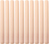 10pcs Rolling Pin Wooden Dough Roller 10.61 In | Smooth non-stick surface, for dumplings, pastry, pizza