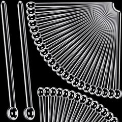 1/32 Teaspoon Micro Scoops 150 Milligram Mini Measuring Spoons Tiny Little Plastic Scoop for Measuring Cosmetics, Powders, Glitter and Seasoning(Clear, 48 Pieces)