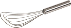 10 Inch Fat Whisk - Stainless Steel Whisk for Mixing, Beating, and Stirring Sauces, Batter, and More
