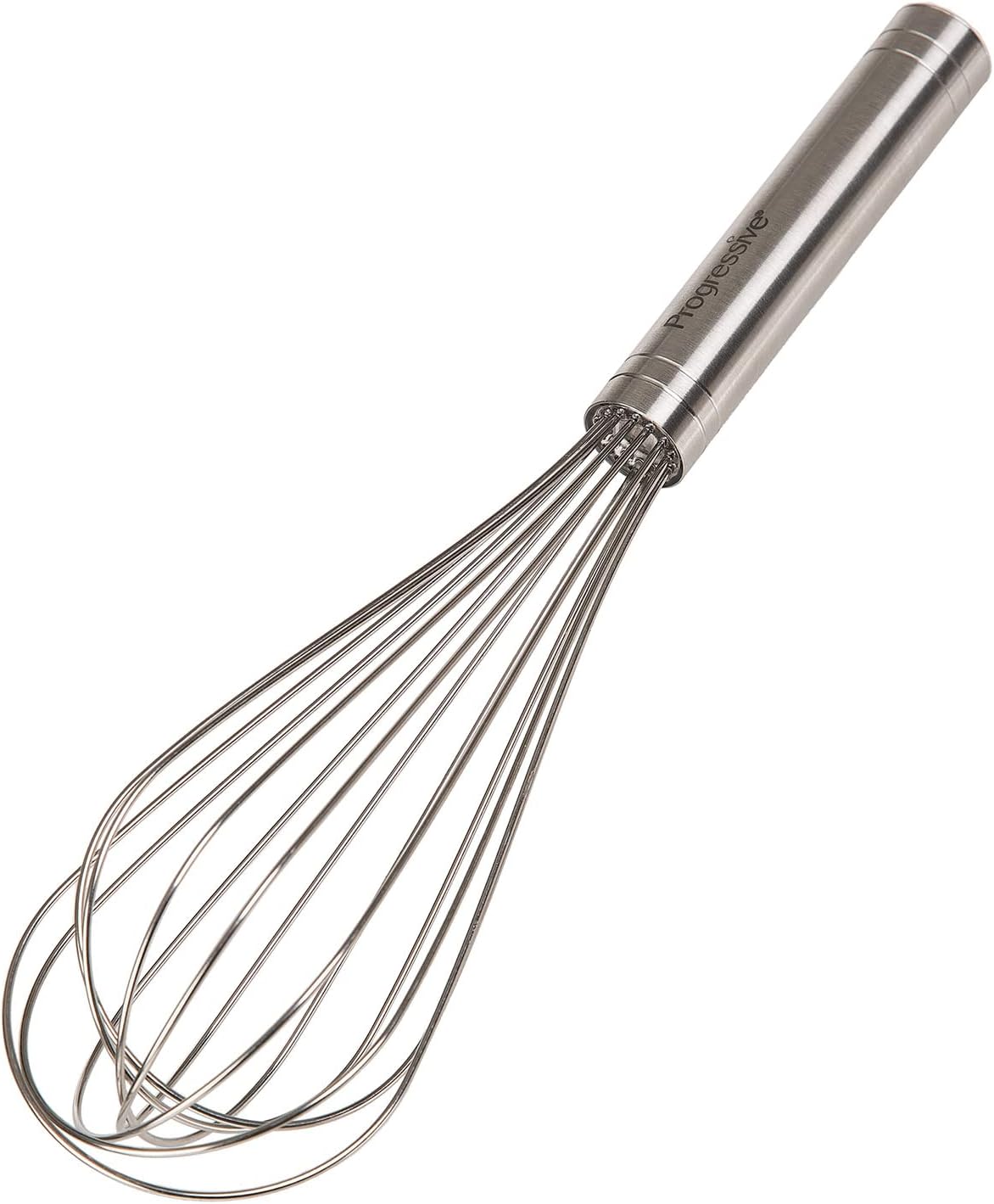 10 Inch Fat Whisk - Stainless Steel Whisk for Mixing, Beating, and Stirring Sauces, Batter, and More