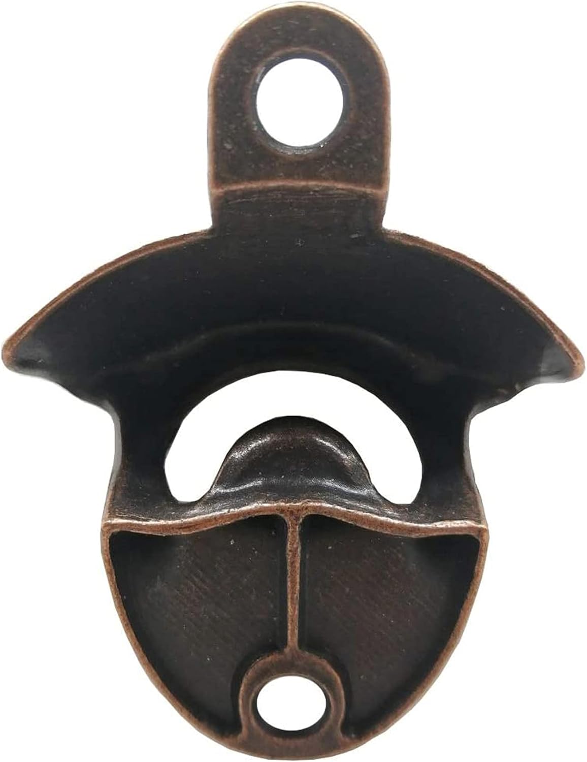 12PCS Wall Mounted Bottle Opener Vintage Beer Bottle Opener Suitable for Bars KTV Hotels Homes（Red Bronze）