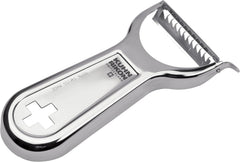 "Swiss Metallic" Julienne Cross Peeler, Silver