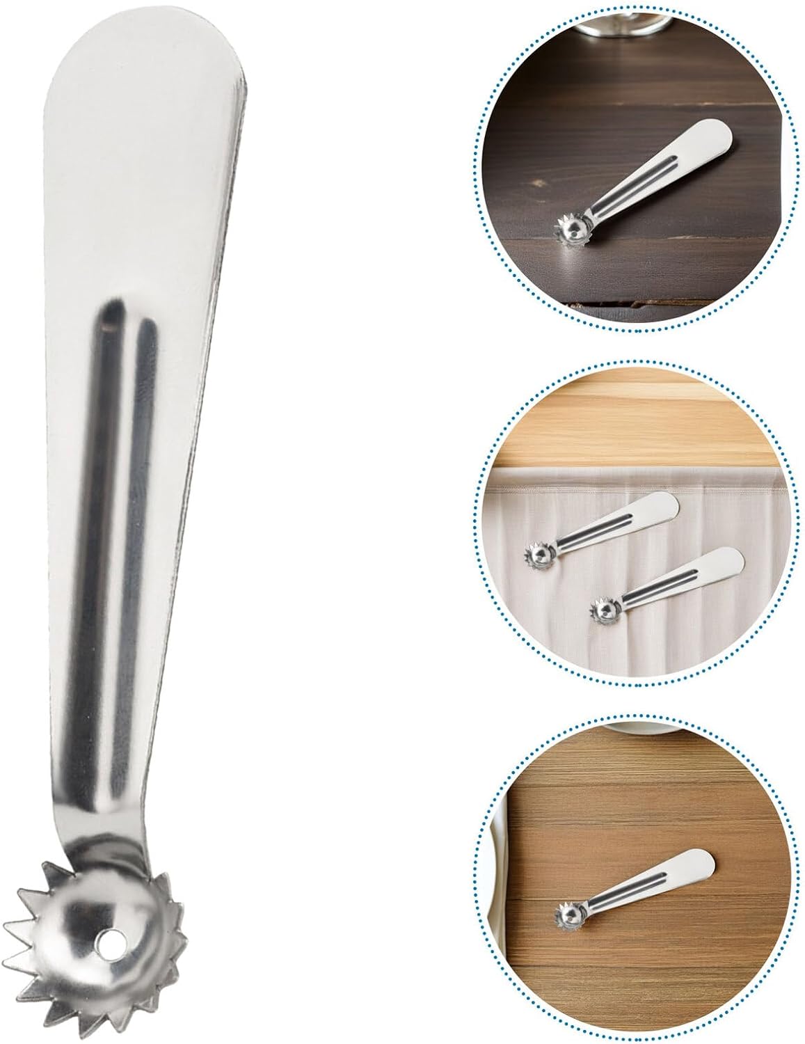 12pcs Stainless Steel Fruit Corer Set with Strawberry Huller and Tomato Stem Remover for Vegetable and Fruit Prep, Pineapple Eye Remover Kitchen Tool for Salad and Cooking
