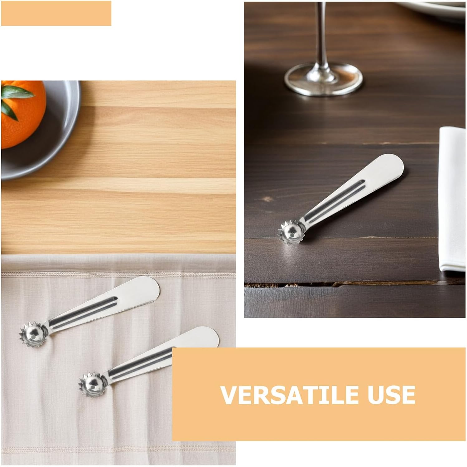 12pcs Stainless Steel Fruit Corer Set with Strawberry Huller and Tomato Stem Remover for Vegetable and Fruit Prep, Pineapple Eye Remover Kitchen Tool for Salad and Cooking