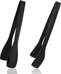 11 Inch Silicone Tongs for Cooking Heat Resistant, Lightweight Non-Scratch Stainless Steel, Kitchen & BBQ Tools with Silicone Tips for Flipping Fish, Steak, Toast & Bread (2-Pack)