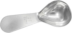 1 Pack Coffee Scoop, 2 Tablespoon, Stainless Steel Measuring Spoons for Ground Coffee, Sugar, Protein Powder, Tea Leaves (1, Silver, 30 ml)