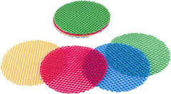 12 Pack Multi-Purpose Manual Jar Gripper Pad Rounds, Bottle Openers, Blue/Green/Red/Yellow