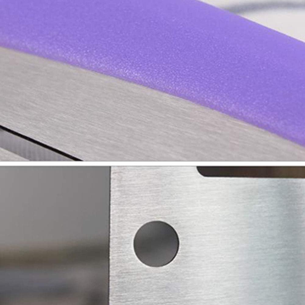 12 Inch Stainless Steel Cake Scraper & Smoother Adjustable Icing Tool | Adjustable Cake Smoother with Scale and Smooth Edge for Icing, Frosting, Cream, Mousse and Cakes,Hanging Hole,Easy Clean