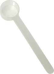 1 Teaspoon (1/3 Tablespoon | 5 mL) Long Handle Plastic Measuring Spoon for Coffee, Protein Powder, Pet Food, Spices, Grains, Dry Goods – Food-Grade BPA-Free (Pack of 1) - Colors A
