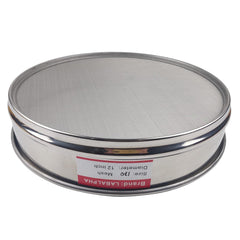 120 Mesh Lab Sieves, 120 Mesh Test Sieve, 12'' Diameter, 304 Stainless Steel Wire Cloth (0.125mm)