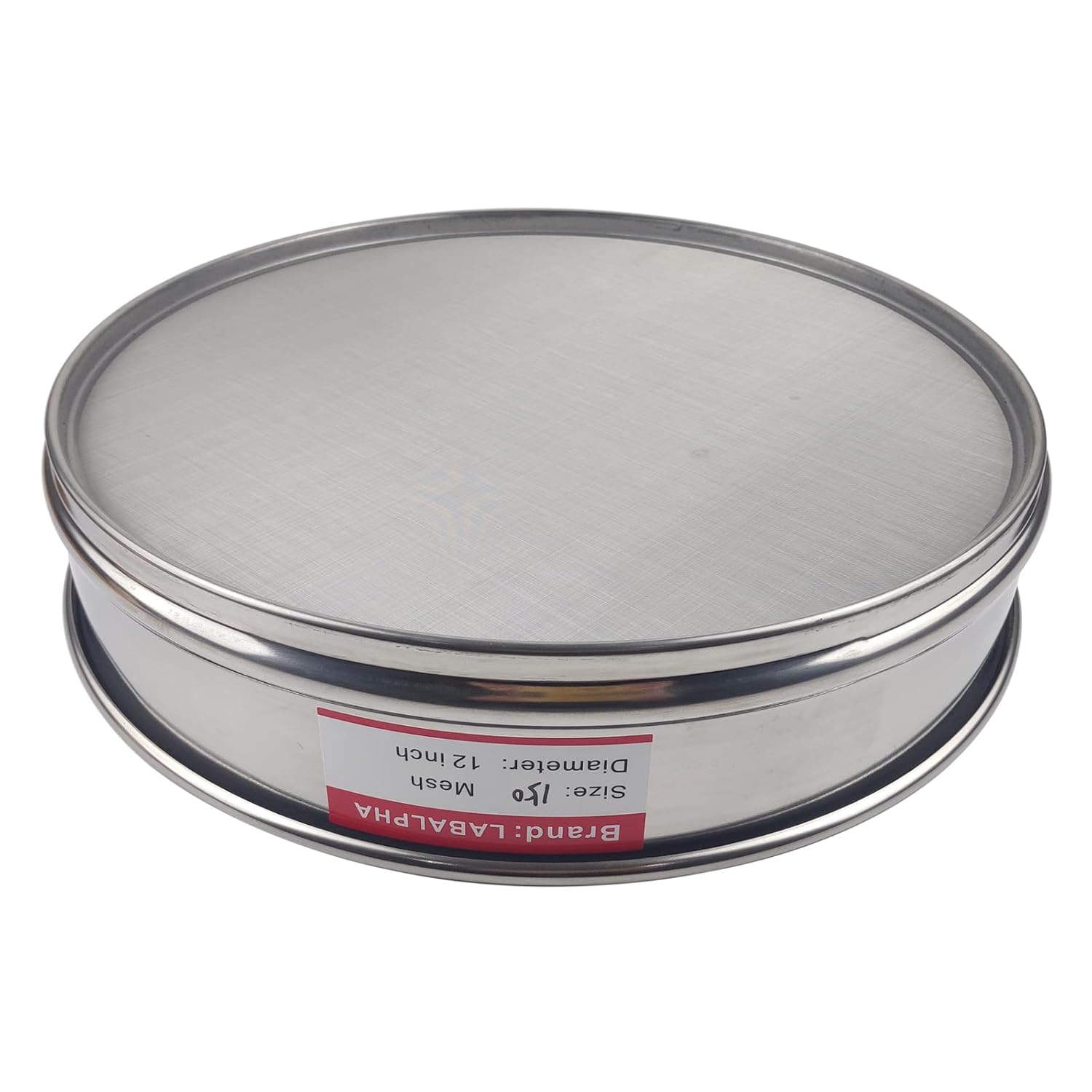 120 Mesh Lab Sieves, 120 Mesh Test Sieve, 12'' Diameter, 304 Stainless Steel Wire Cloth (0.125mm)