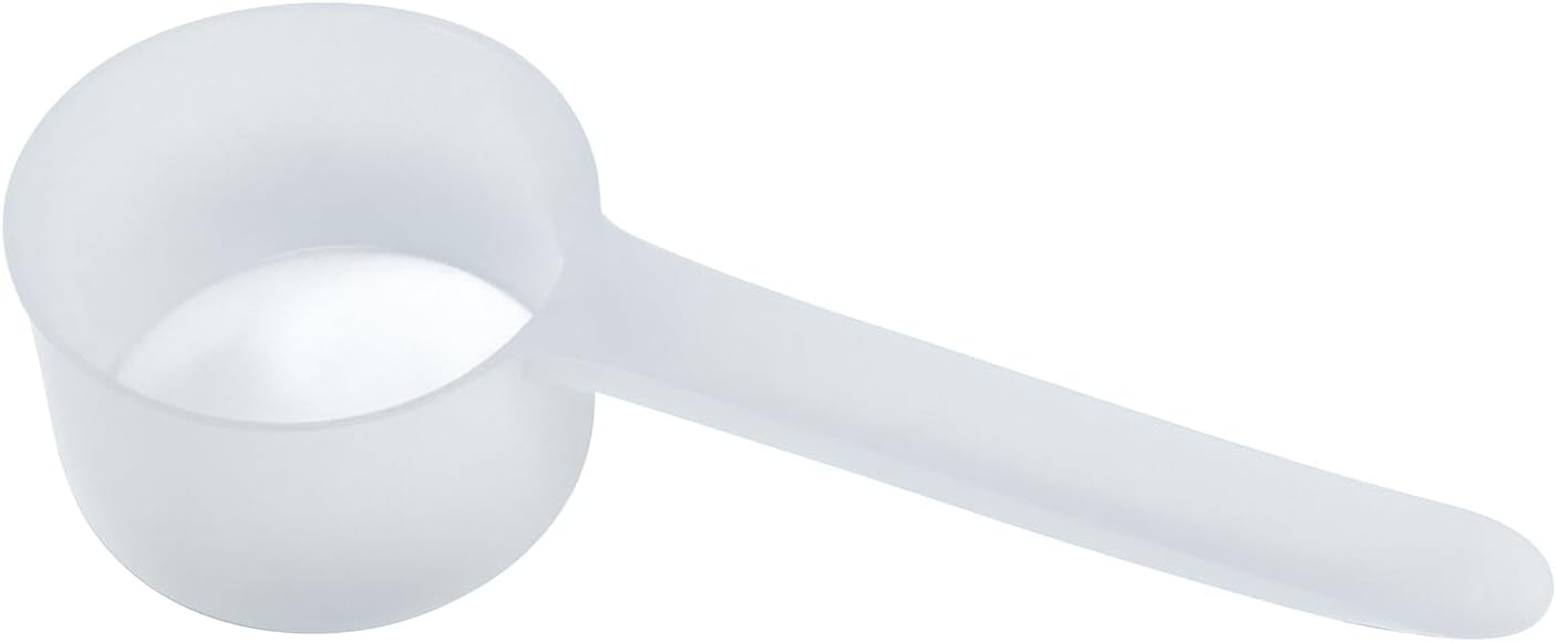 1/4 Teaspoon (1.25 mL) Long Handle Plastic Measuring Spoon for Coffee, Protein Powder, Pet Food, Spices, Grains, Dry Goods – Food-Grade BPA-Free (Pack of 1) - Colors A