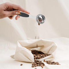 1 Tbsp Long Handle Measuring Spoon, Stainless Steel Table Spoon | 3 Tsp | 15 Ml |15 Cc| 0.5 Oz Coffee Scoop with Non-slip Handle for Coffee Brewing, Cooking, Baking