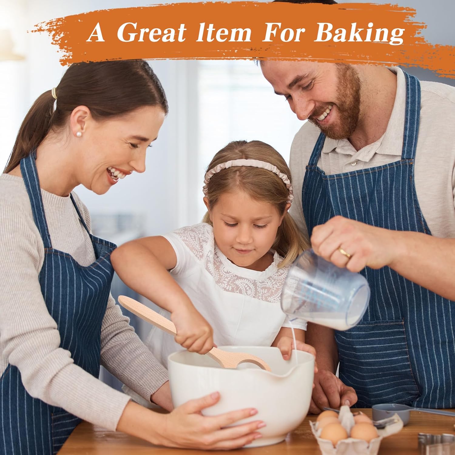 12 Inch Wooden Danish Dough Whisk, Sourdough Mixer for Bread, Egg, and Flour, Traditional Baking Tool for Pizza Pastry Cake Batter
