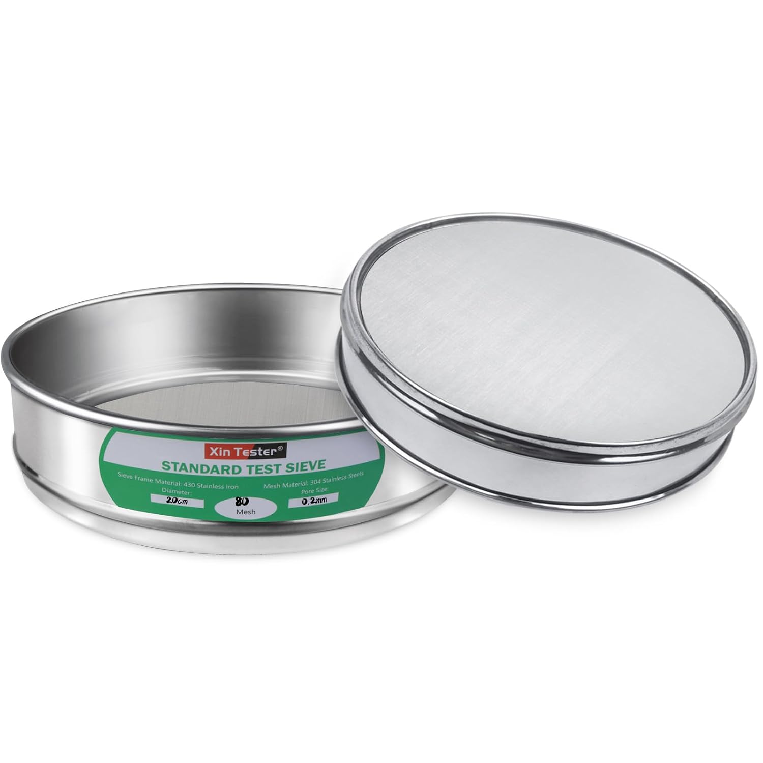 10 mesh Standard Mesh Lab Sieves Laboratory Sample Test Analysis Sieve Dia 7.88 Inches