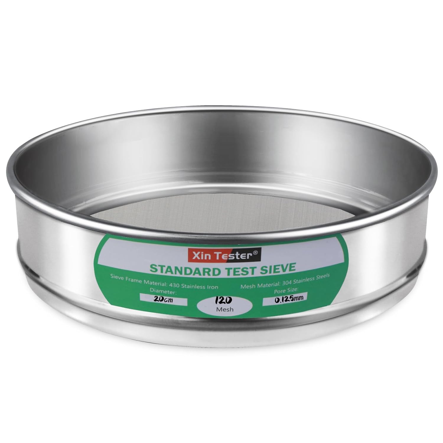 10 mesh Standard Mesh Lab Sieves Laboratory Sample Test Analysis Sieve Dia 7.88 Inches