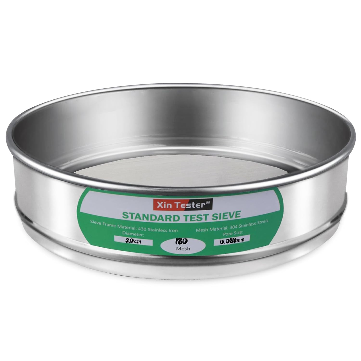 10 mesh Standard Mesh Lab Sieves Laboratory Sample Test Analysis Sieve Dia 7.88 Inches