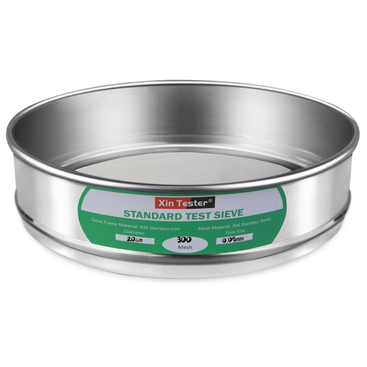 10 mesh Standard Mesh Lab Sieves Laboratory Sample Test Analysis Sieve Dia 7.88 Inches