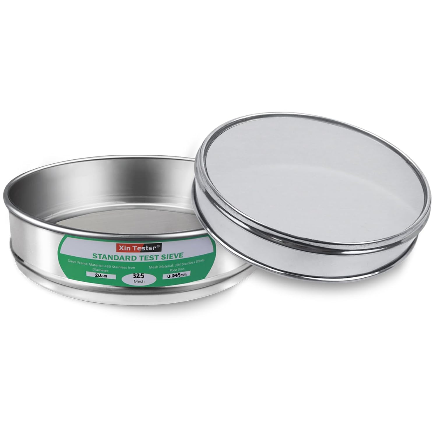 10 mesh Standard Mesh Lab Sieves Laboratory Sample Test Analysis Sieve Dia 7.88 Inches