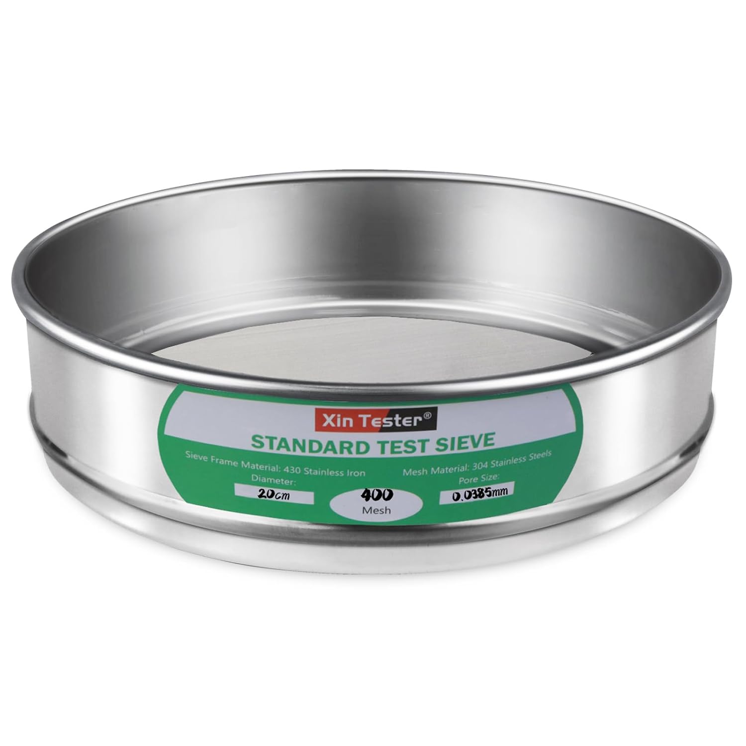 10 mesh Standard Mesh Lab Sieves Laboratory Sample Test Analysis Sieve Dia 7.88 Inches
