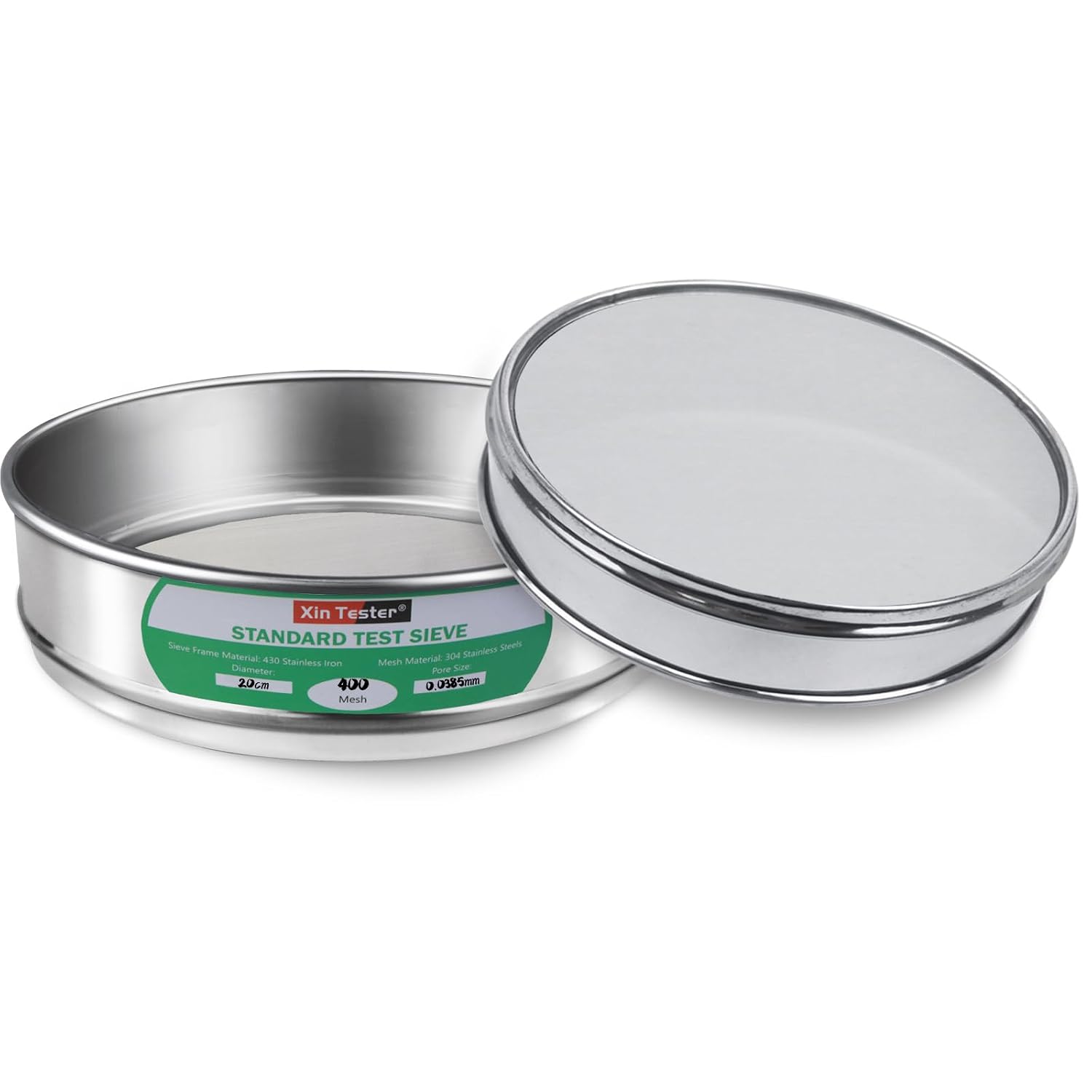 10 mesh Standard Mesh Lab Sieves Laboratory Sample Test Analysis Sieve Dia 7.88 Inches