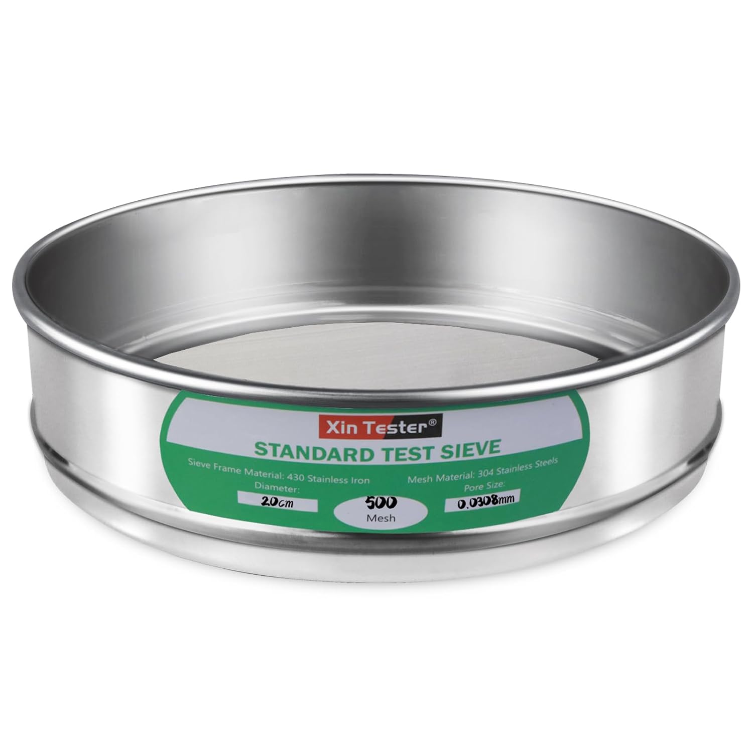 10 mesh Standard Mesh Lab Sieves Laboratory Sample Test Analysis Sieve Dia 7.88 Inches