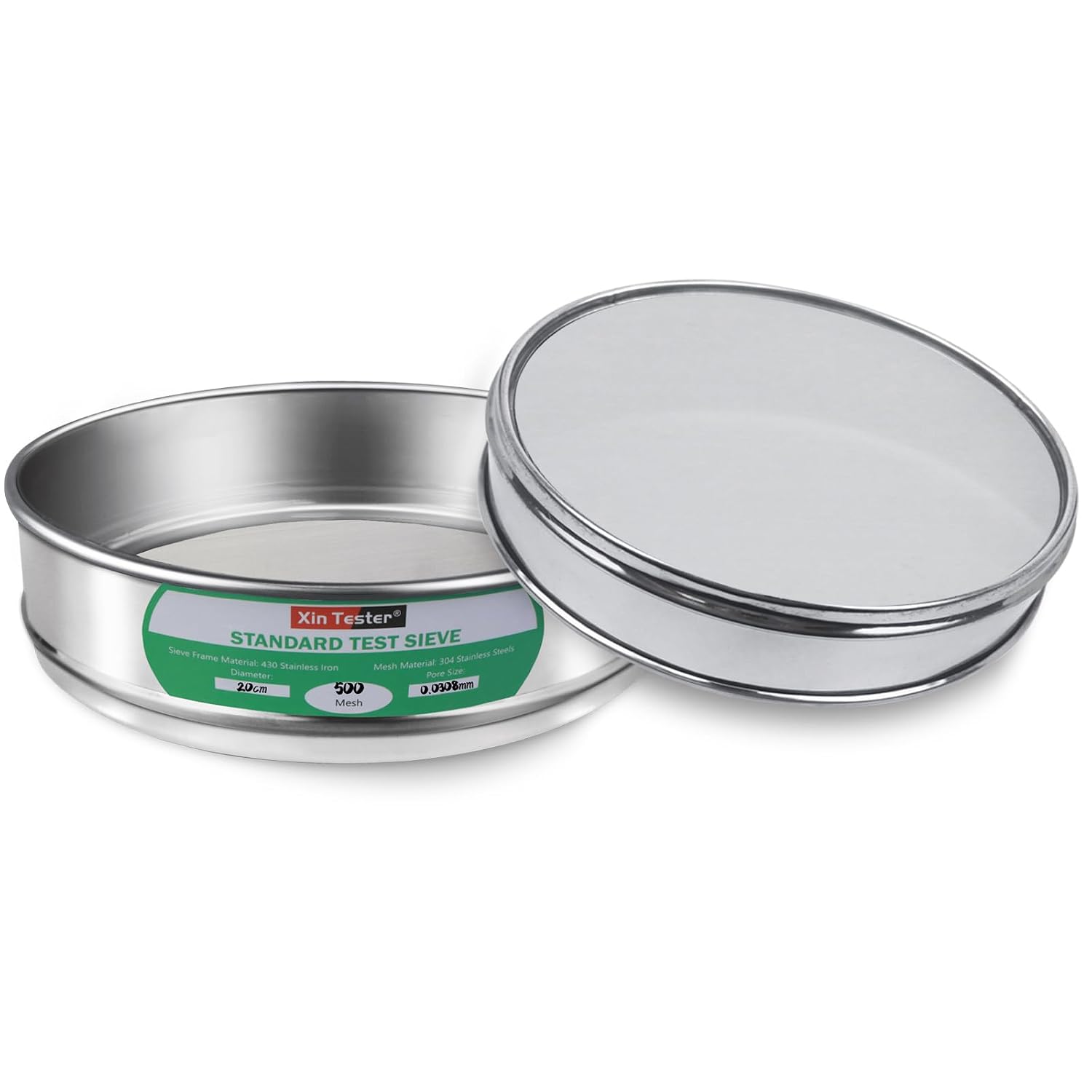 10 mesh Standard Mesh Lab Sieves Laboratory Sample Test Analysis Sieve Dia 7.88 Inches