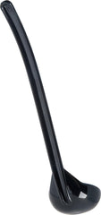 029503 Carly Plastic Dressing/Serving Ladle, 1 oz./9.5", Black