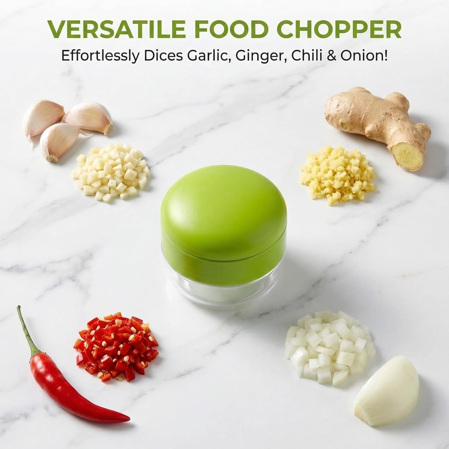 1 Set, 3-in-1 Stainless Steel Garlic Press and Mincer Set with Silicone Peeler, Cleaning Brush, and Storage Container, Multi-Purpose Food Chopper for Easy Garlic Preparation