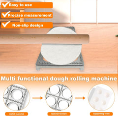 11 Pieces Ravioli Mold Set, Easy-to-Use Ravioli Maker Press with Ravioli Cutter Wheel, Pasta Cutter & Ravioli Making Kit, Wooden Pasta RollerPasta Making Tools for home .pasta lover