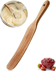 13inch Acacia Wooden Spatula Dough Whisk for Cooking Sourdough Wood Spurtle Kitchen Cooking Utensils Wood Spoon Cooking Mixing Tool for Sourdough Starter Cookware Pot Stir,Spurtles Kitchen Tools