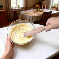 13inch Acacia Wooden Spatula Dough Whisk for Cooking Sourdough Wood Spurtle Kitchen Cooking Utensils Wood Spoon Cooking Mixing Tool for Sourdough Starter Cookware Pot Stir,Spurtles Kitchen Tools
