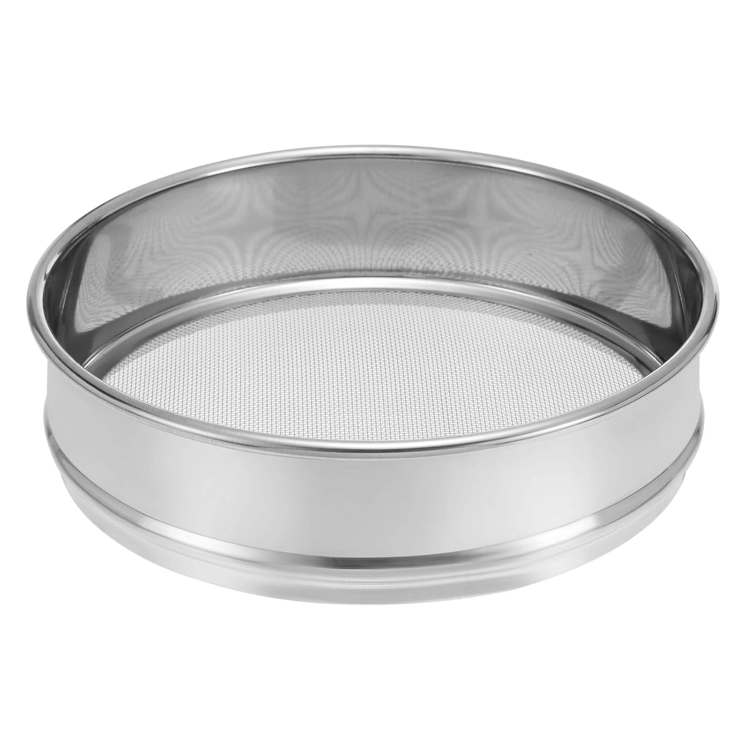 10 Mesh Lab Sieve, 8" Diameter Test Sieve 304 Stainless Steel Wire Cloth (2mm) for Industrial Laboratory - Colors B