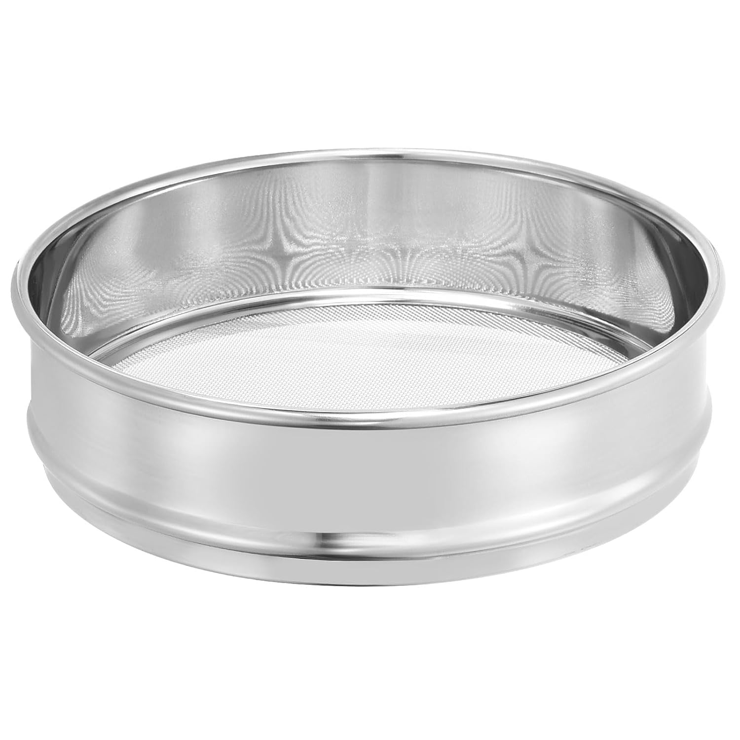 10 Mesh Lab Sieve, 8" Diameter Test Sieve 304 Stainless Steel Wire Cloth (2mm) for Industrial Laboratory - Colors B
