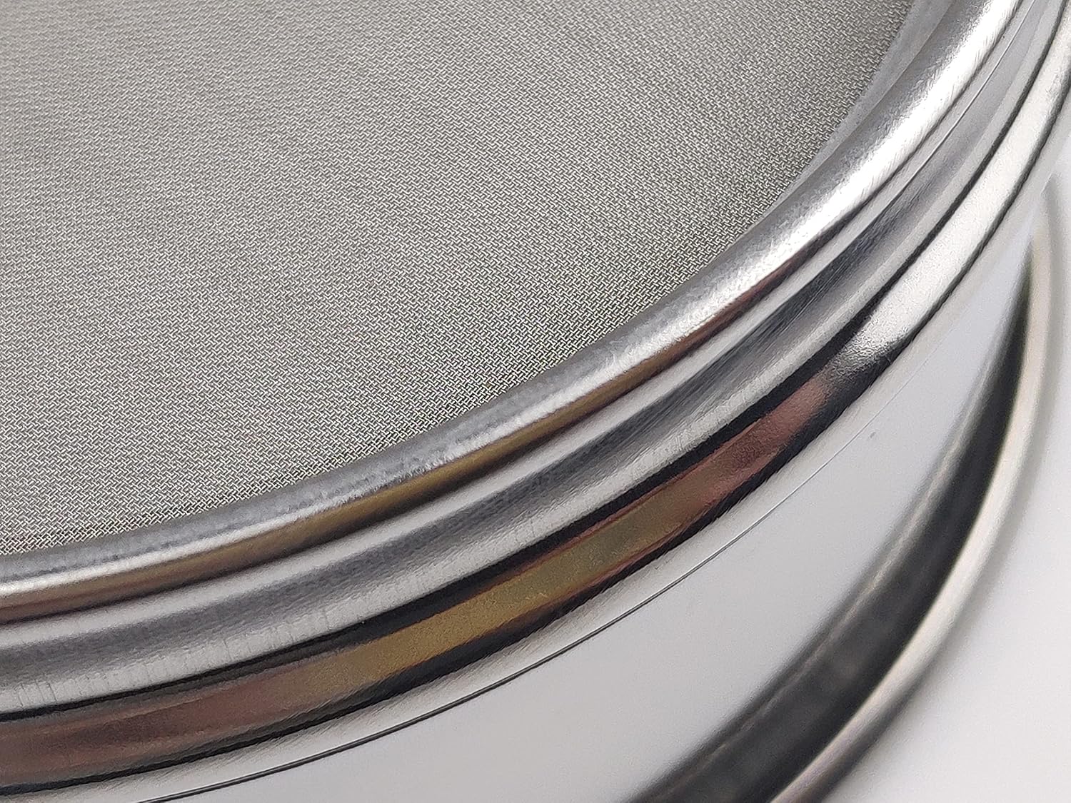 120 Mesh Lab Sieves, Test Sieve #120 Mesh, 4'' Diameter, 304 Stainless Steel Wire Cloth (0.125mm)