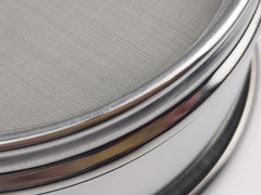 120 Mesh Lab Sieves, Test Sieve #120 Mesh, 4'' Diameter, 304 Stainless Steel Wire Cloth (0.125mm)