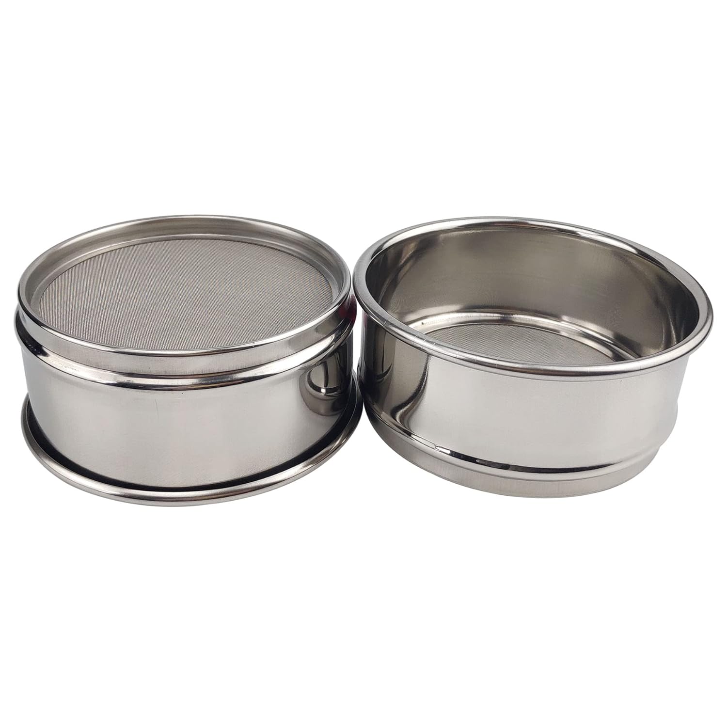 120 Mesh Lab Sieves, Test Sieve #120 Mesh, 4'' Diameter, 304 Stainless Steel Wire Cloth (0.125mm)
