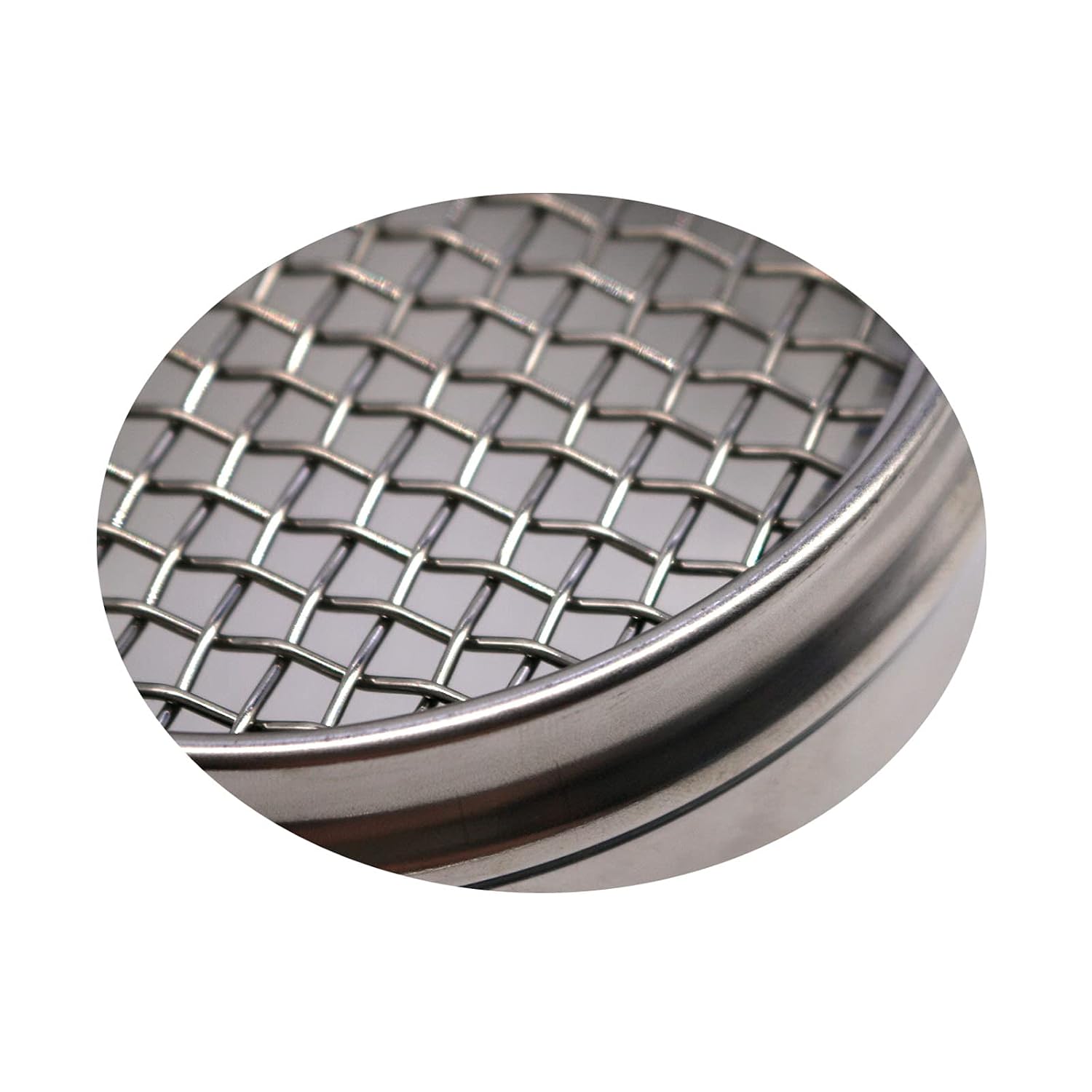 120 Mesh Lab Sieves, Test Sieve #120 Mesh, 4'' Diameter, 304 Stainless Steel Wire Cloth (0.125mm)