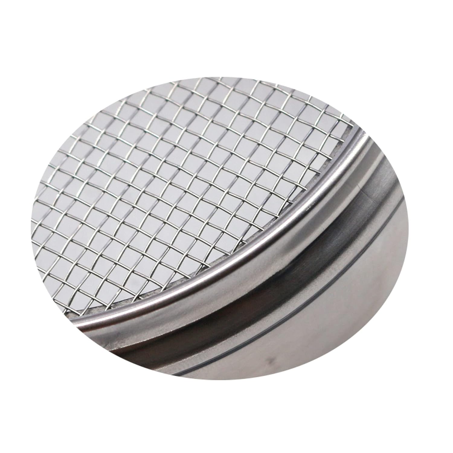 120 Mesh Lab Sieves, Test Sieve #120 Mesh, 4'' Diameter, 304 Stainless Steel Wire Cloth (0.125mm)