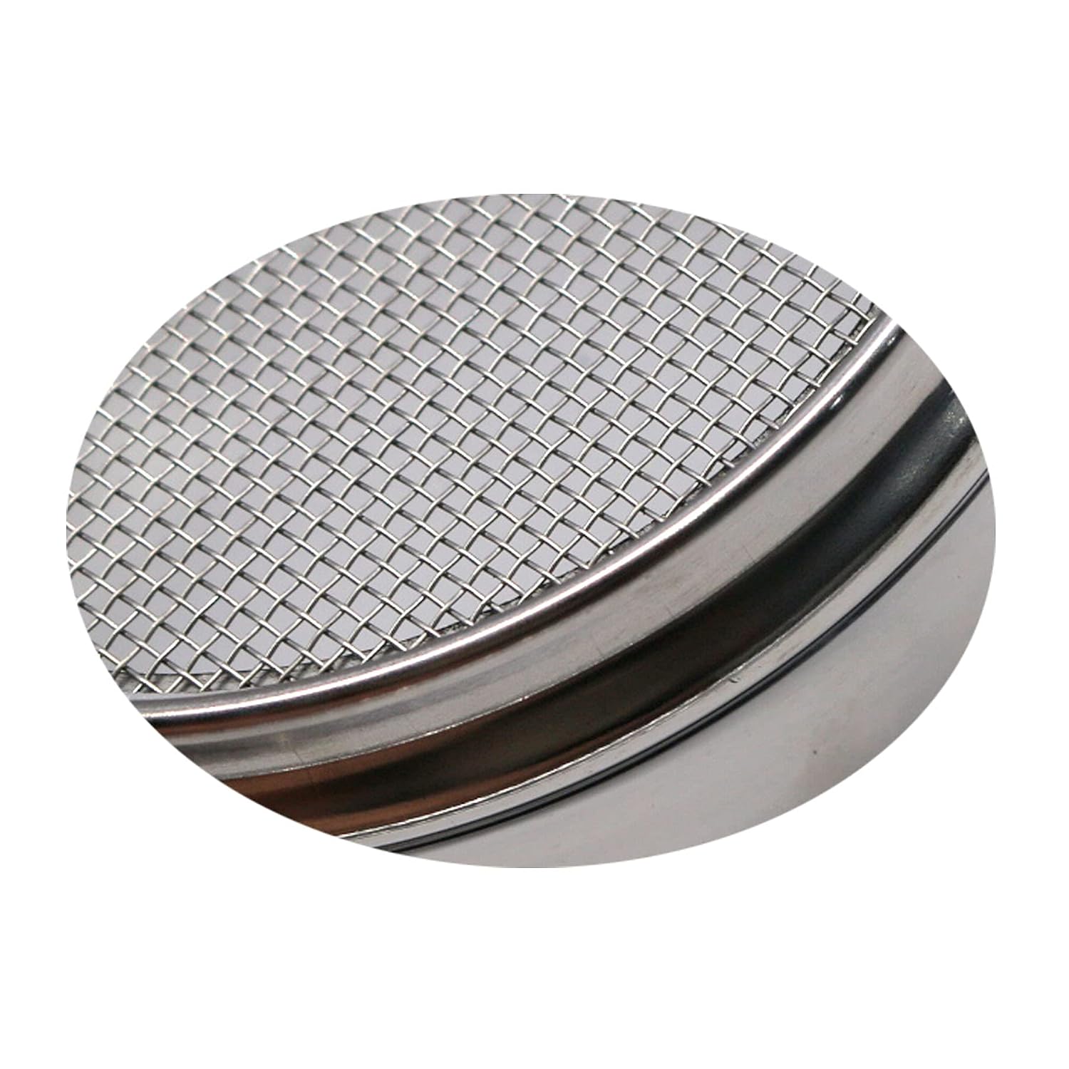 120 Mesh Lab Sieves, Test Sieve #120 Mesh, 4'' Diameter, 304 Stainless Steel Wire Cloth (0.125mm)