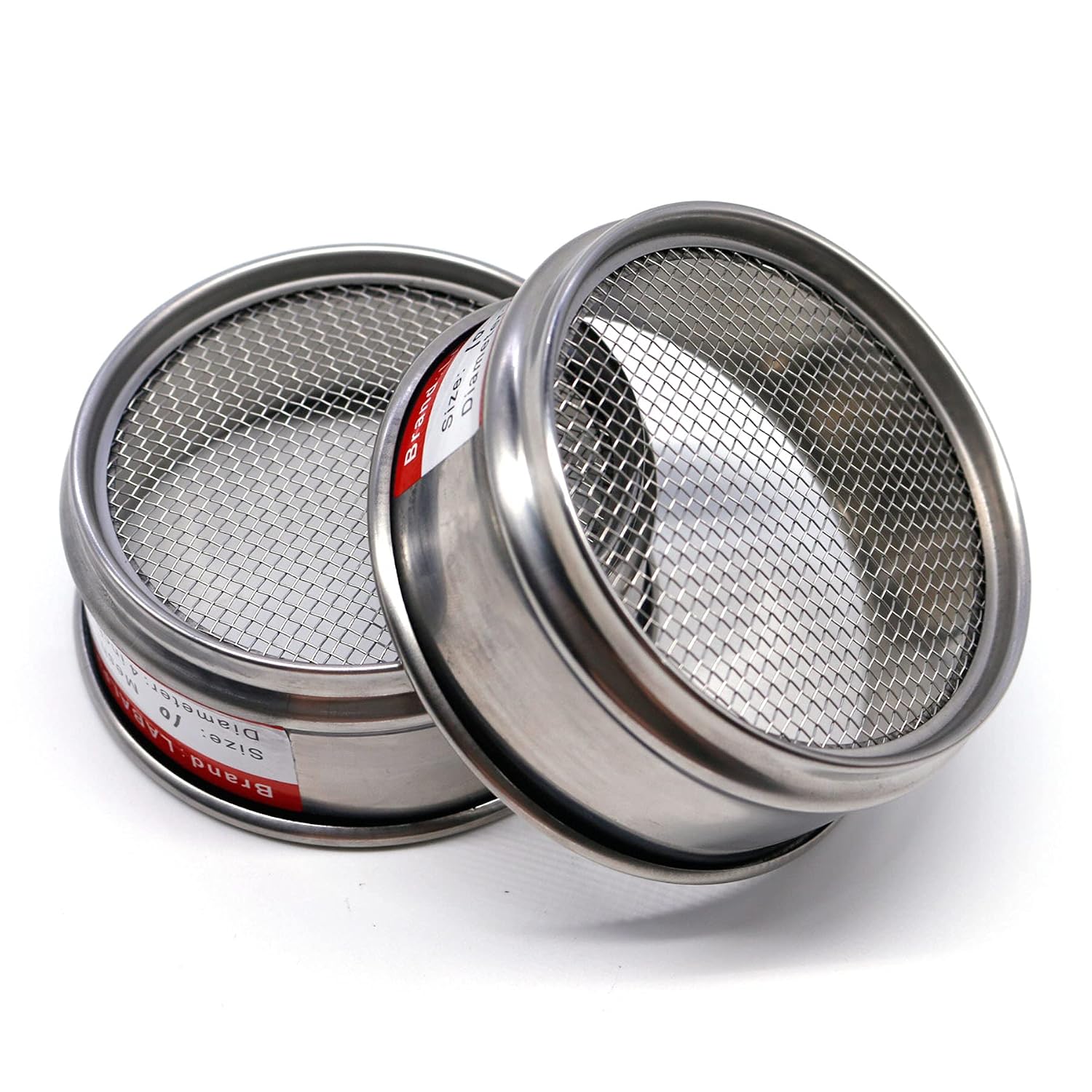 120 Mesh Lab Sieves, Test Sieve #120 Mesh, 4'' Diameter, 304 Stainless Steel Wire Cloth (0.125mm)